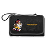Washington Commanders Mickey Mouse Blanket Tote Outdoor Picnic Blanket, (Black with Black Exterior)