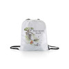 Winnie the Pooh Impresa Picnic Blanket, (White with Green Accents)