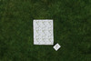 Winnie the Pooh Impresa Picnic Blanket, (White with Green Accents)