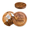 Star Wars Storm Trooper Acacia Brie Cheese Cutting Board & Tools Set, (Acacia Wood)