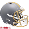 Cleveland Browns Helmet Riddell Replica Full Size Speed Style Slate Alternate