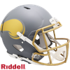 Minnesota Vikings Helmet Riddell Authentic Full Size Speed Style Slate Alternate