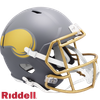 Minnesota Vikings Helmet Riddell Replica Full Size Speed Style Slate Alternate