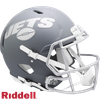 New York Jets Helmet Riddell Authentic Full Size Speed Style Slate Alternate