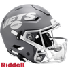 New York Jets Helmet Riddell Authentic Full Size SpeedFlex Style Slate Alternate