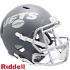 New York Jets Helmet Riddell Replica Full Size Speed Style Slate Alternate