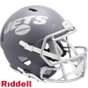 New York Jets Helmet Riddell Replica Full Size Speed Style Slate Alternate