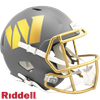 Washington Commanders Helmet Riddell Replica Full Size Speed Style Slate Alternate
