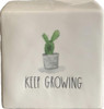 Rae Dunn Keep Growing Decorative Plaque