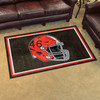 Cleveland Browns 4ft. x 6ft. Plush Area Rug Browns Retro Helmet Logo