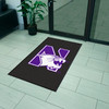 Northwestern Wildcats 3X5 High-Traffic Mat with Durable Rubber Backing - Portrait Orientation