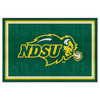 North Dakota State Bison 5ft. x 8 ft. Plush Area Rug