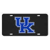 Kentucky Wildcats 3D Black License Plate