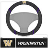 Washington Huskies Steering Wheel Cover Embroidered NCAA Auto Accessory