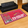 St. Louis Cardinals Dynasty 5ft. x 8 ft. Plush Area Rug Bird On Bat Primary Logo 11x