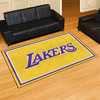 Los Angeles Lakers 5ft. x 8 ft. Plush Area Rug "Lakers" Wordmark