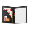 Atlanta Falcons Black Padfolio Portfolio Organizer Business Folder Fan Gear