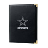 Dallas Cowboys Black Padfolio Portfolio Organizer Business Folder Fan Gear