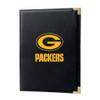 Green Bay Packers Black Padfolio Portfolio Organizer Business Folder Fan Gear