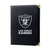 Las Vegas Raiders Black Padfolio Portfolio Organizer Business Folder Fan Gear