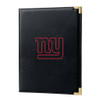 New York Giants Black Padfolio Portfolio Organizer Business Folder Fan Gear