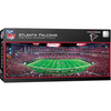 Atlanta Falcons 1000 Piece Panoramic Puzzle NFL Jigsaw Puzzle Fan Activity - Center View