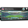 Miami Dolphins1000 Piece Panoramic Puzzle NFL Jigsaw Puzzle Fan Activity - Center View
