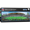 Seattle Seahawks 1000 Piece Panoramic Puzzle NFL Jigsaw Puzzle Fan Activity - Center View