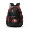 San Francisco 49ers 19" Premium Laptop Backpack with Colored Trim