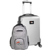 Denver Broncos Deluxe 2 Piece Backpack & Carry-On Set