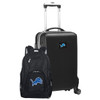 Detroit Lions Deluxe 2 Piece Backpack & Carry-On Set