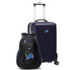 Detroit Lions Deluxe 2 Piece Backpack & Carry-On Set