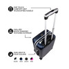 Deluxe 2 Piece Backpack & Carry-On Set