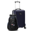 New England Patriots Deluxe 2 Piece Backpack & Carry-On Set