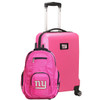 New York Giants Deluxe 2 Piece Backpack & Carry-On Set