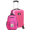 Pittsburgh Steelers Deluxe 2 Piece Backpack & Carry-On Set