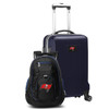 Tampa Bay Buccaneers Deluxe 2 Piece Backpack & Carry-On Set