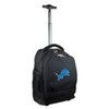Detroit Lions 19" Premium Wheeled Backpack - Black