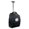 Pittsburgh Steelers 19" Premium Wheeled Backpack - Black