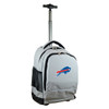 Buffalo Bills 19" Premium Wheeled Backpack - Silver