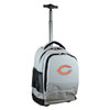 Chicago Bears 19" Premium Wheeled Backpack - Silver