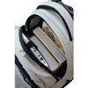 Kansas City Chiefs 19" Premium Wheeled Backpack - Silver