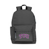 TCU Horned Frogs Campus Laptop Backpack - Gray