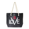 Arizona Diamondbacks Love Tote Bag MLB Fan Tote Travel Shopping Bag