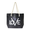 Colorado Rockies Love Tote Bag MLB Fan Tote Travel Shopping Bag