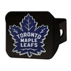 NHL - Toronto Maple Leafs Hitch Cover - Color on Black 3.4"x4"