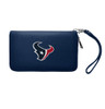 Houston Texans Pebble Organizer Zip Wallet