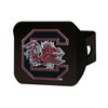 South Carolina Gamecocks Black Metal Hitch Cover - 3D Color Emblem
