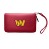 Washington Commanders Pebble Organizer Zip Wallet