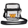 Washington Commanders Clear Sideline Purse Stadium Approved NFL Bag Fan Gear